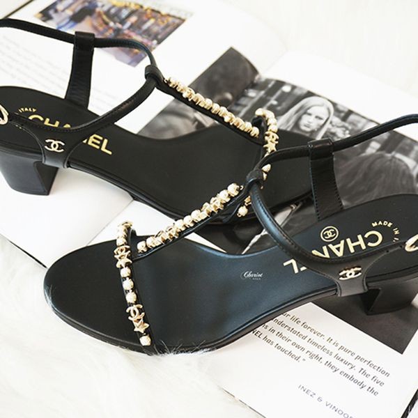 関税込みシャネル サンダル スーパーコピー SANDAL BLACK G36122​