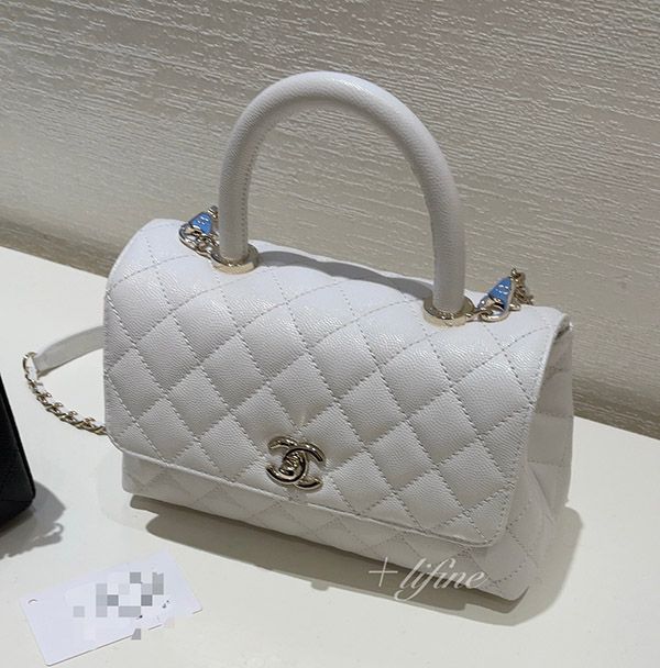 【超入手困難】シャネル ココハンドル 偽物 パロディ24cm バッグ