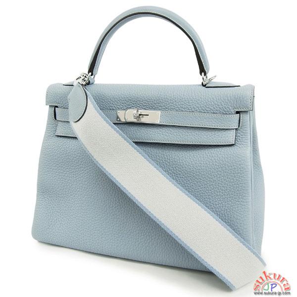 エルメス ハンドバッグ ケリー アマゾン 32 cm 内縫い Q刻印 QJ07-SZ