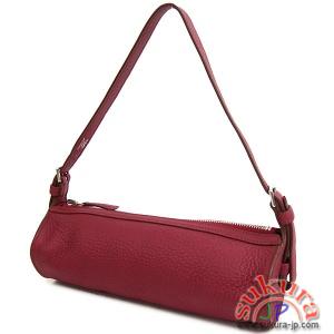 エルメス ハンドバッグ ドレミ ルビー×シルバー金具 N刻印 QJ28