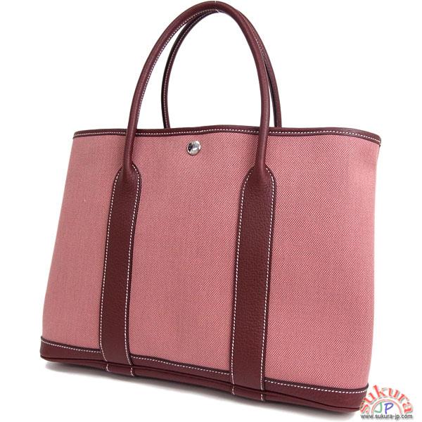 エルメス トートバッグ ガーデンパーティPM 36 O刻印 QK22-CO