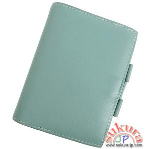 エルメス 手帳カバー アジェンダTPM シエル×シルバー金具 L刻印