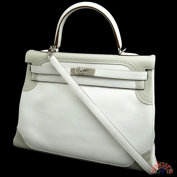 エルメス ハンドバッグ ケリー 35 cm ギリーズ Ｑ刻印 Kelly
