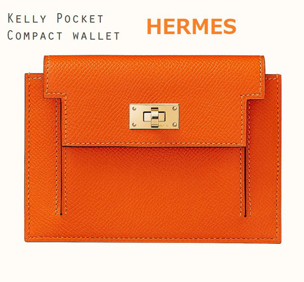 2020年春夏新作日本未入荷 エルメス (エルメス 財布 偽物）ポケットコンパクト KELLY pocket compact WALLET
