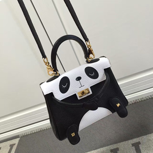 エルメスケリー コピー 21cm Kelly 内縫 パンダ エプソン ローズコンフェッティ