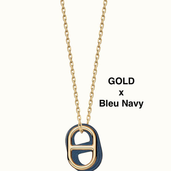 シェーヌダンクル 偽物 エルメス ネックレス コピー☆プラスにおしゃれ見え O\'Maillon pendant H079528CK89
