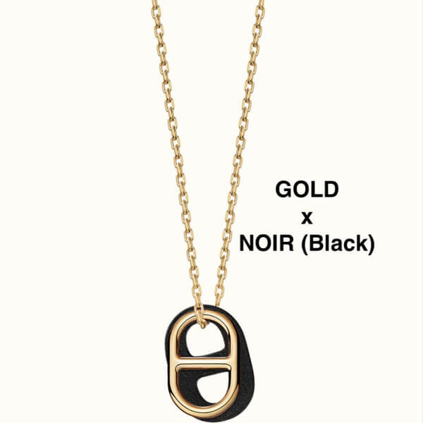 シェーヌダンクル 偽物 エルメス ネックレス コピー☆プラスにおしゃれ見え O\'Maillon pendant H079528CK89