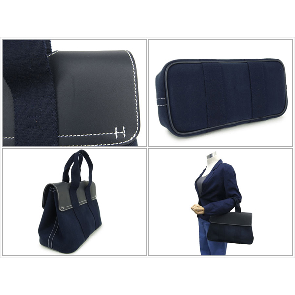 エルメス ハンドバッグ ヴァルパライソPM ネイビー×シルバー金具 バルパライソ エルメス コピー