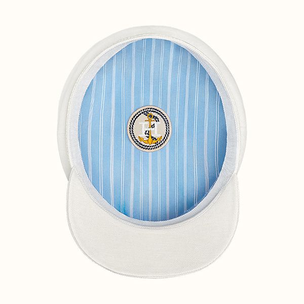 【エルメス ハンチング 偽物】キャスケット Cabourg カブール Blanc H211009N 9057