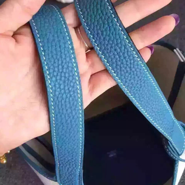 エルメス ピコタン 偽物 タッチ 希少な★可愛bleu agate