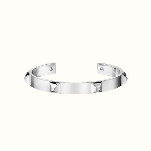 エルメス ブレスレット 偽物 バングル シルバー ミディアムH120431B 00XXL