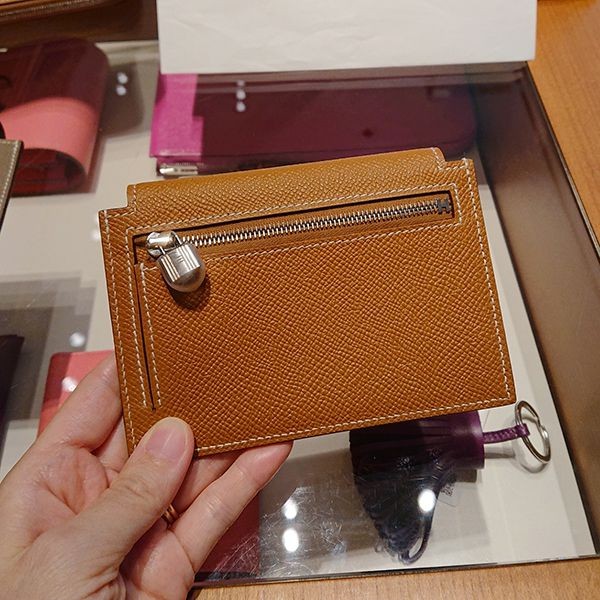 エルメス コピーミニ財布 ケリーポケット コンパクト【選べるカラー】