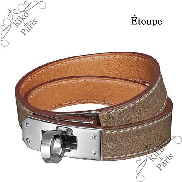 エルメス ブレスレッド コピー Kelly Double Tour レザー H068438CK89 新作入手困難