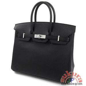 エルメス バーキン コピー 25cm ブラック×シルバー金具 Q刻印 RA08-GZ