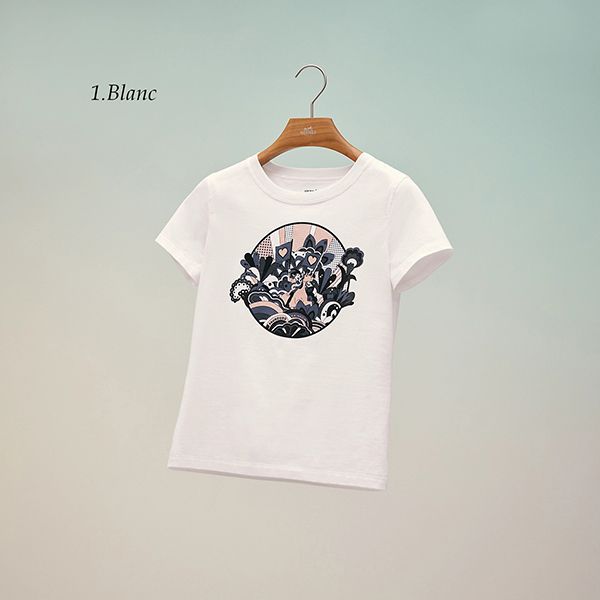 着心地の良い エルメス マイクロ Tシャツ 偽物 カルトゥーシュ H2E4613DU9034