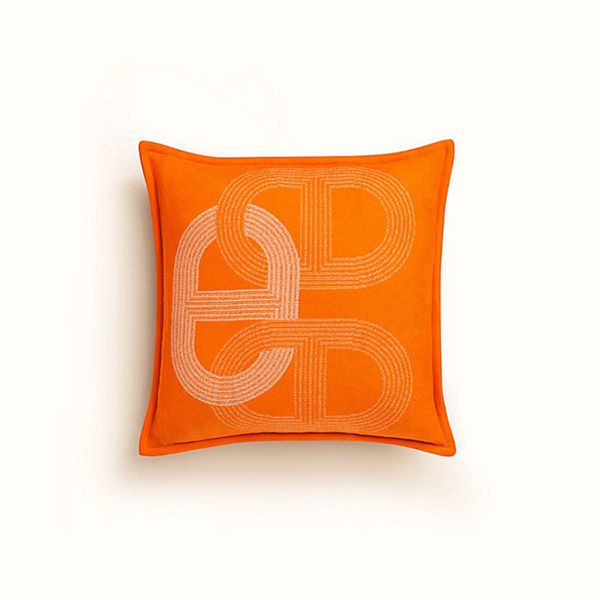 ■エルメス クッション 偽物■Circuit 24 pillow クッション メリノウールH103300M