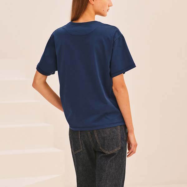 エルメス Tシャツ 偽物☆21AW☆シルクツイルニット Clic Clac H1H2851DAW636