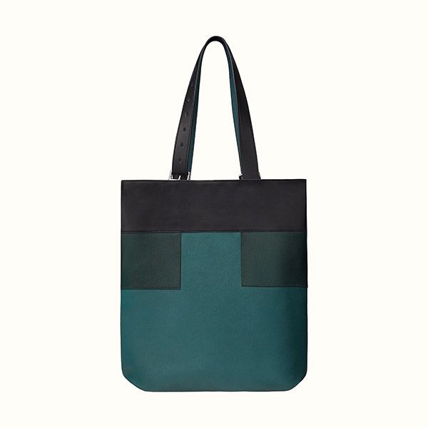 【人気商品】エルメス ジョッキーバッグ 偽物 青 緑 メンズ H078619CKAA