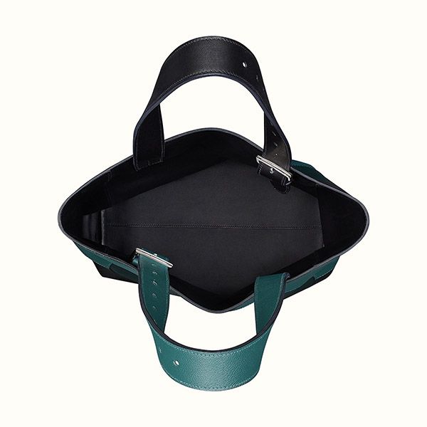 【人気商品】エルメス ジョッキーバッグ 偽物 青 緑 メンズ H078619CKAA