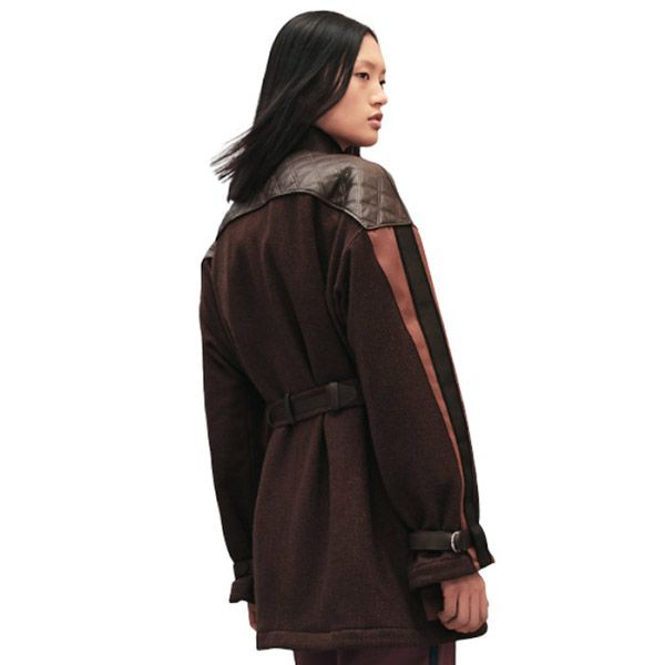 2021AW新作 エルメス パーカー コピー フランネル ウール カシミア
