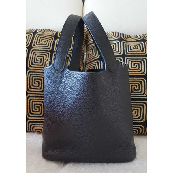 エルメス ピコタン 偽物 PICOTIN LOCK ピコタン 22 Black