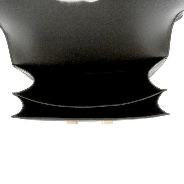 エルメス コンスタンス 偽物 ミニ 18cm 黒 PG金具《入手困難★》