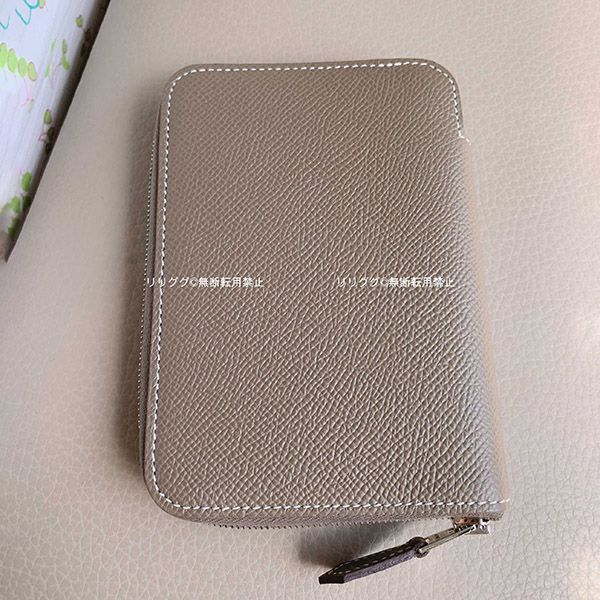 エルメス アザップ コンパクト財布 コピー エトゥープ