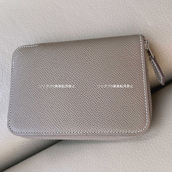 エルメス アザップ コンパクト財布 コピー エトゥープ