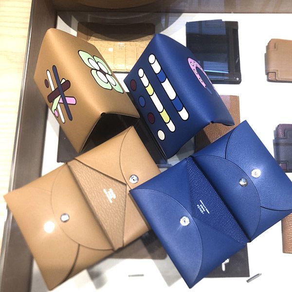 エルメス【カルヴィ 偽物 DUO imprime】Porte-Cartes 2023春夏