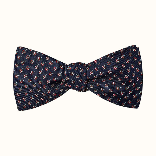 エルメス ネクタイ 偽物 Toupie or Not Toupie bow tie エルメス 蝶ネクタイ☆H846045T
