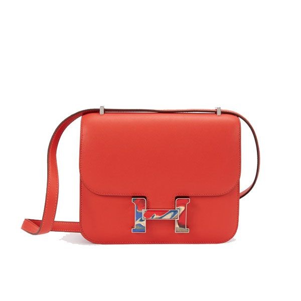エルメス コンスタンス ミニ18 マーブル capucine H082392CK 17