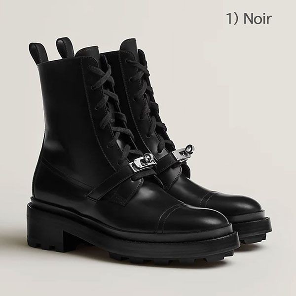【セレブ多数愛用】エルメス Funk ankle boot ケリー アンクルブーツ H222070Z 02