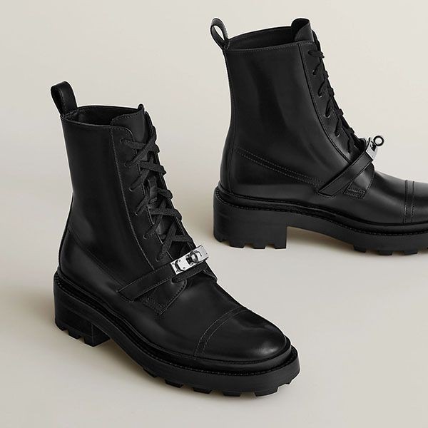 【セレブ多数愛用】エルメス Funk ankle boot ケリー アンクルブーツ H222070Z 02