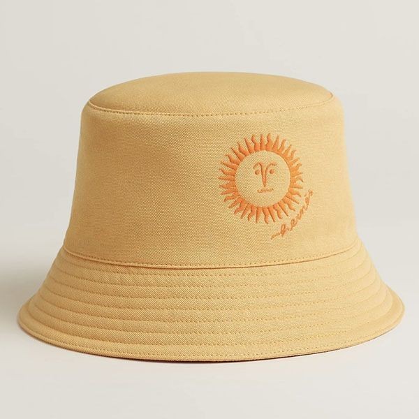 大注目エルメス Gene Sunshine バケットハット 偽物 4色 H231022N 0156