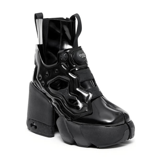 メゾンマルジェラ スニーカー 偽物 足袋ブーツ 偽物 x Reebok Tabi Instapump S34WU0023P3801H8382