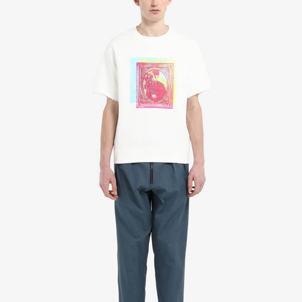 SALE メゾンマルジェラ Tシャツ パロディ スタンプ スウェット Tシャツ 3色