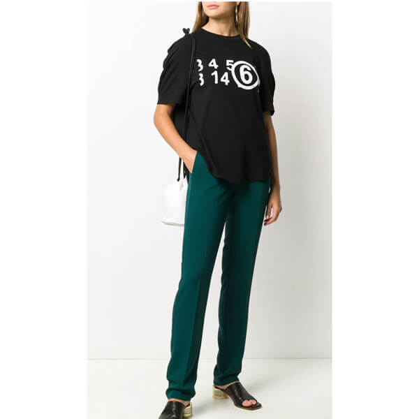 国内発送 メゾンマルジェラ Tシャツ 偽物 ロゴ T