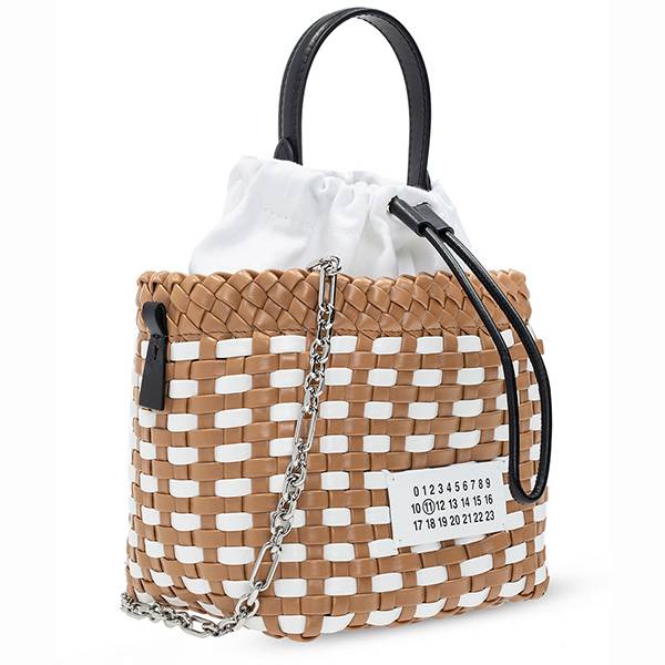 【メゾンマルジェラ かごバッグ コピー】5AC BUCKET BAG S61WG0105 P0344 H6146
