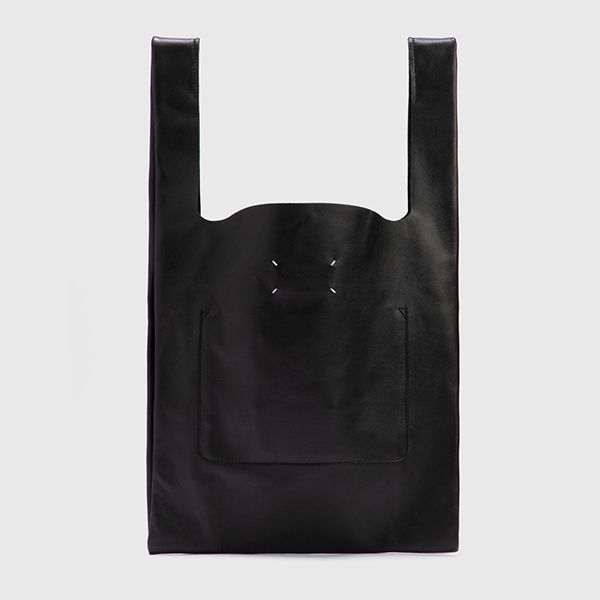 メゾンマルジェラ コピー レザーショッパーバッグ MEDIUM SHOPPING BAG 完売人気☆上品