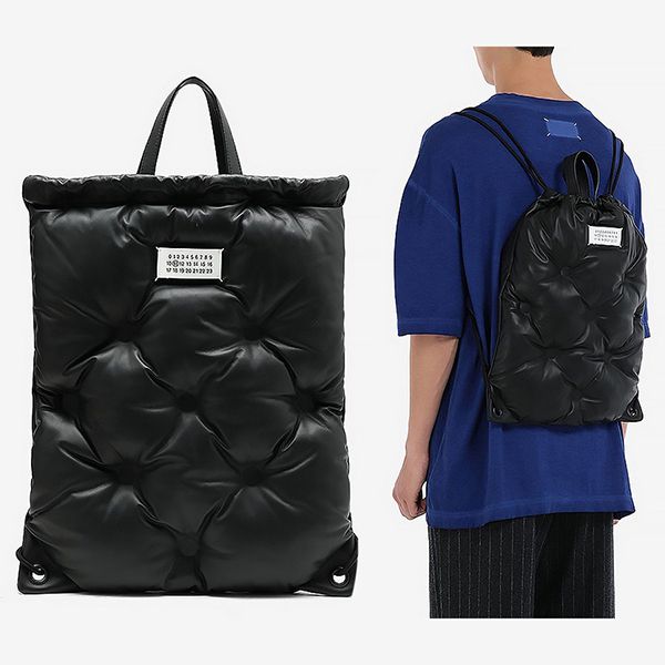 大人気！注目度抜群！メゾンマルジェラ バッグ コピー グラムスラム 偽物★Glam slam drawstring backpack
