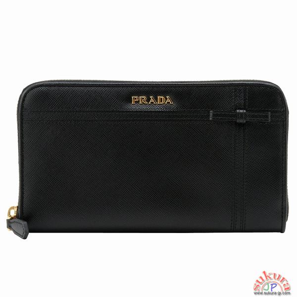 プラダ SAFFIANO GIFTメタルロゴ付きギ長財布 1M0506 2AEF 002