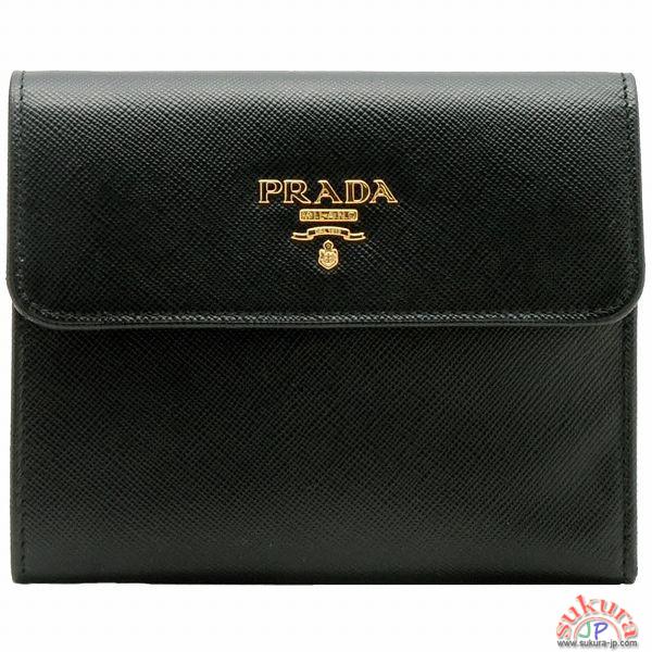 プラダ SAFFIANO METAL ORO2つ折り財布 1M0170 QWA 002