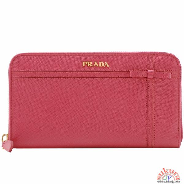 プラダ SAFFIANO GIFTラウンドファスナー長財布 1M0506 2AEF 029