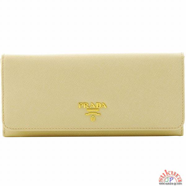プラダ SAFFIANO METAL ORO 2つ折り長財布 1M1132 QWA 507