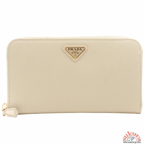 プラダ SAFFIANO OROロゴプレート付き 長財布 1M0506 QHH 507