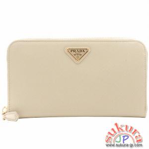 プラダ SAFFIANO OROロゴプレート付き 長財布 1M0506 QHH 507