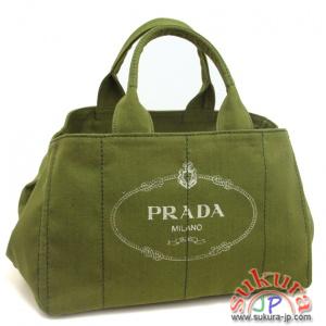プラダ　トートバッグ ERBA プラダ カナパ コピー B1872B　CANAPA グリーン