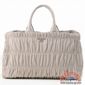 プラダコピー NAPPA GAUFREロゴ入りトートバッグ BN1872