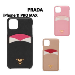 【プラダ ケース コピー】3色展開★iPhone 11PRO用★サフィアーノレザーケース