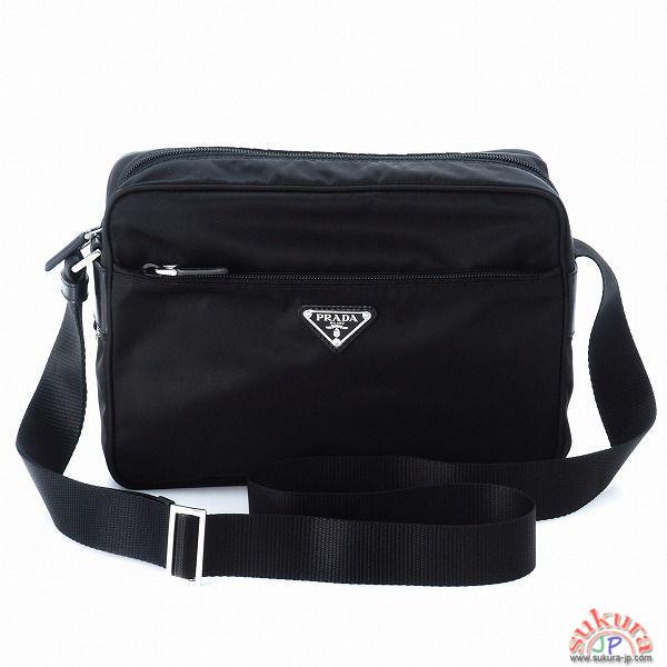 プラダ VELA定番ナイロン斜め掛けショルダーバッグ BT0166 VELA NERO